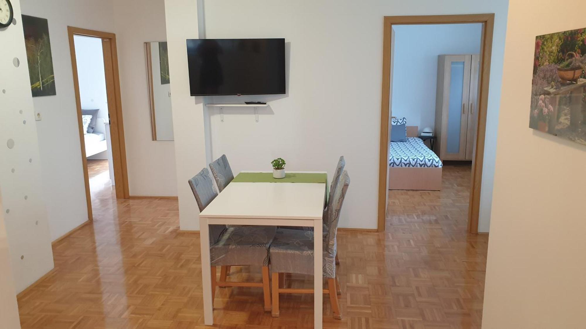 Apartment Emma Ljubljana - Free Parking, Ac, Wifi 객실 사진